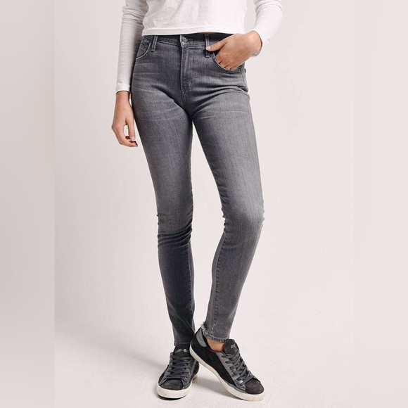 NWT CITIZENS OF HUMANITY Rocket High Rise Skinny Jean Statuette 27 - Picture 3 of 13